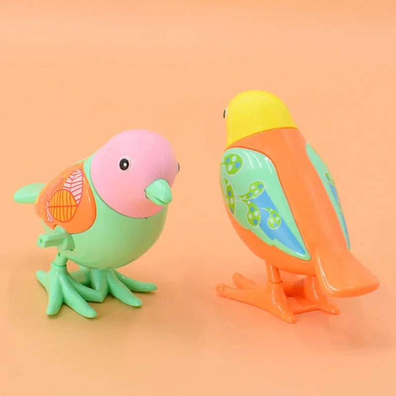 Wind Up Bird Toy – Jumping Mechanical Animal Toy for Kids