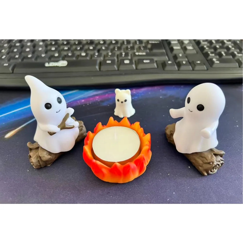 Halloween Ghost Decoration, Spooky Outdoor Haunted House Prop Set