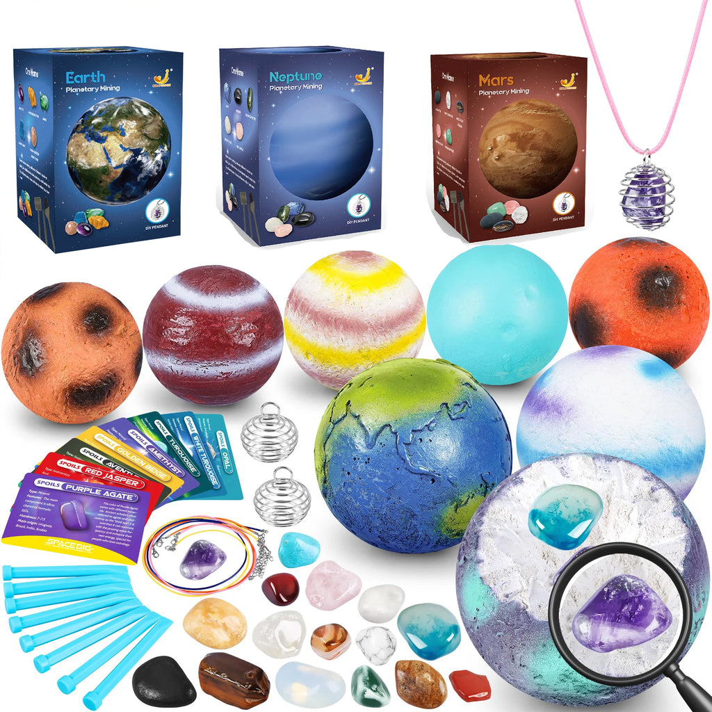 Planet Dig Kit | Solar System Mining & Science Exploration Toy