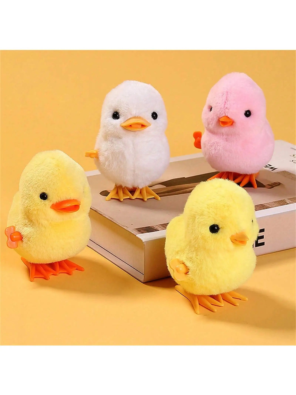 Wind Up Jumping Duck Toy – Interactive Animal Toy