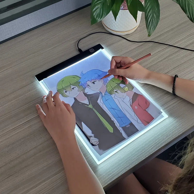 LED Drawing Board, Light Up Tracing Pad for Kids