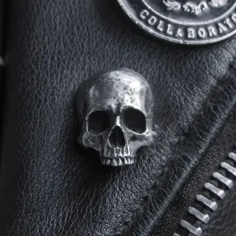 Halloween Skull Brooch Punk Skeleton Gothic Pin Badge