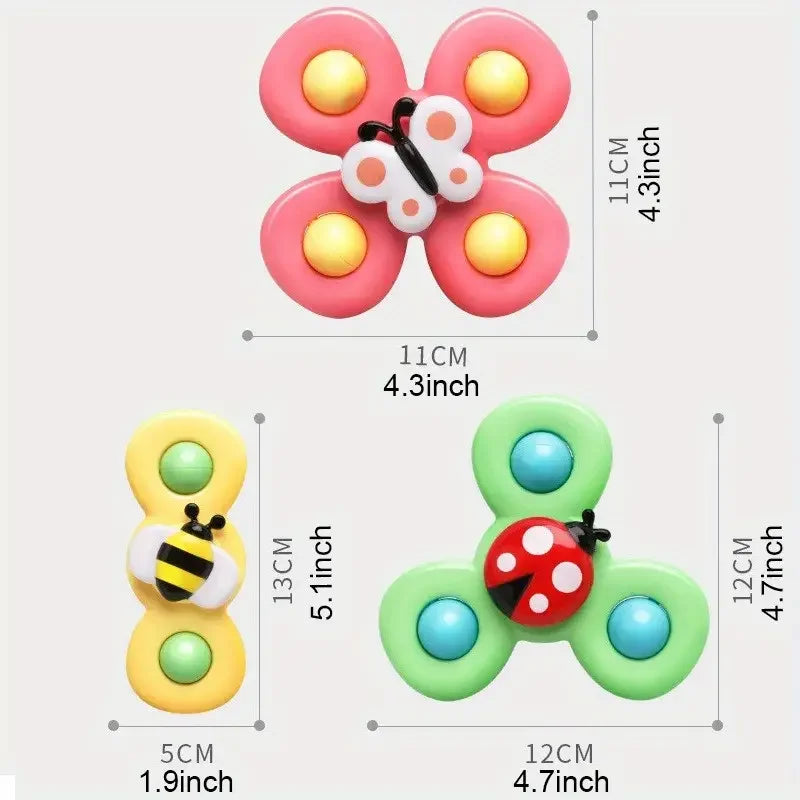 Suction Cup Spinner Toy – Interactive Baby Spinning Activity