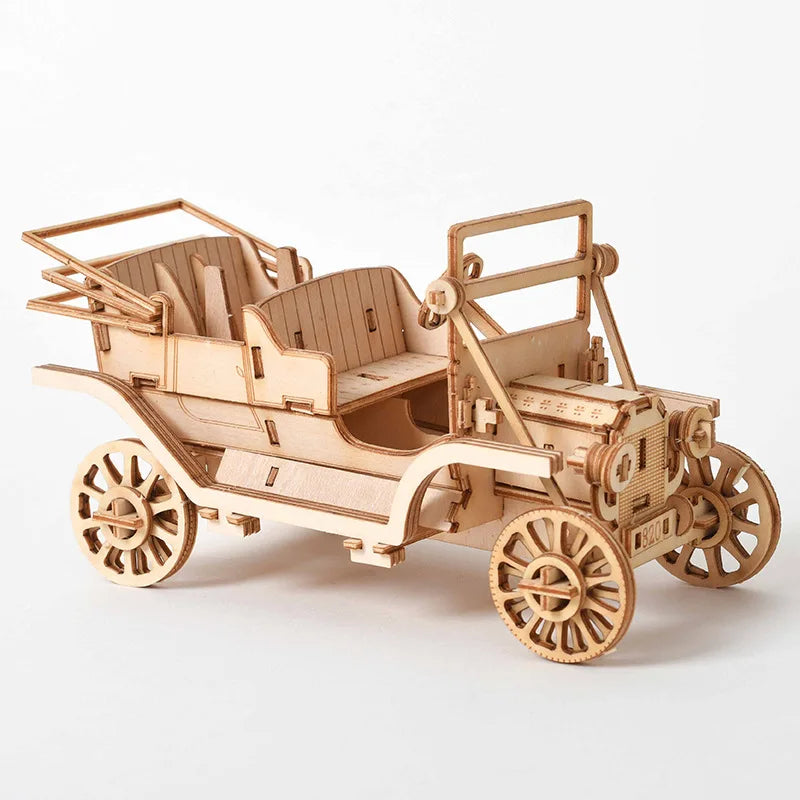 3D Wooden Insect Puzzle – Animal Skeleton Assembly Model