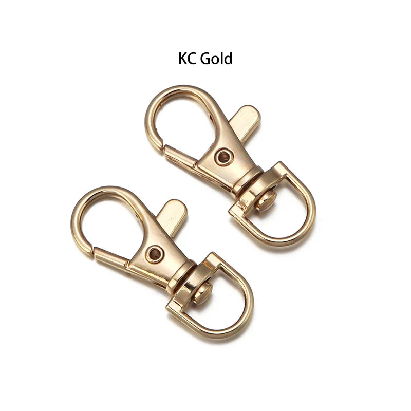 Swivel Lobster Clasp, Split Key Ring for DIY Keychains & Jewelry