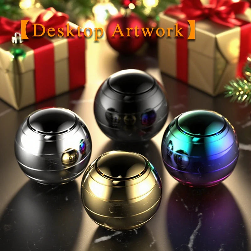 Metal Fidget Spinner EDC Handheld Desktop Toy for Adults