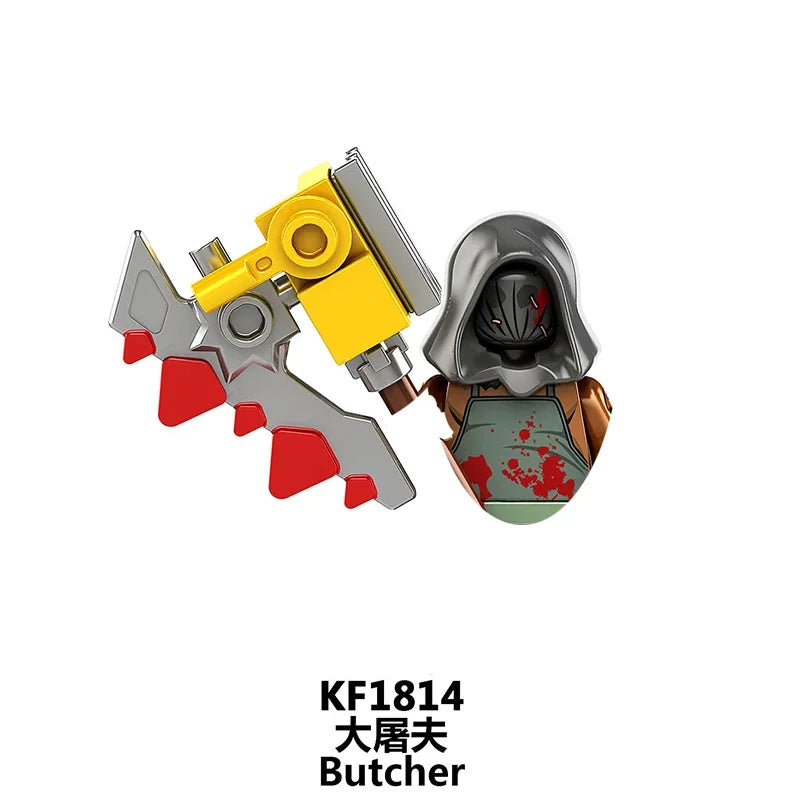 Halloween Building Blocks Horror Mini Figure Brick Set