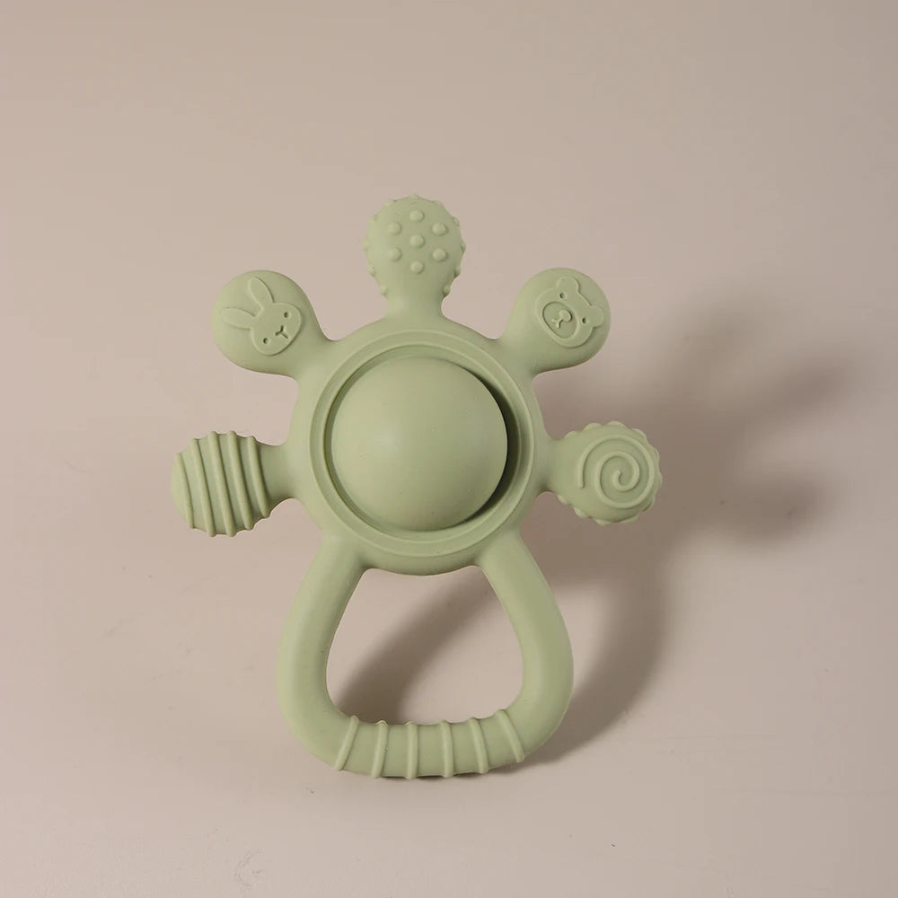 Silicone Baby Teether Bunny