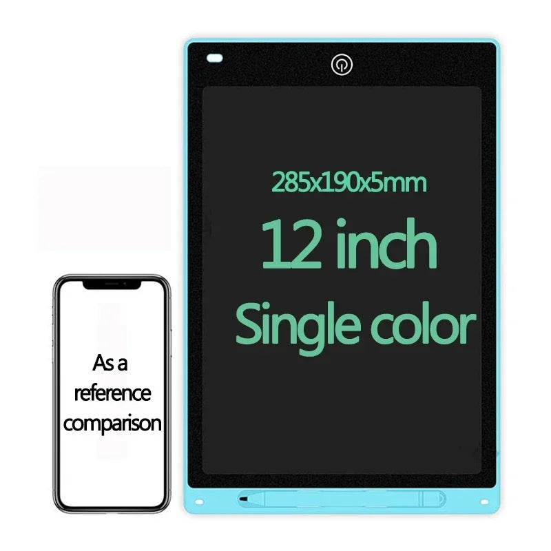 LCD Writing Tablet, Reusable Drawing Board for Kids