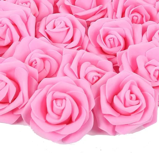 Artificial Rose Flowers – Foam Fake Roses for Home & Wedding Decor