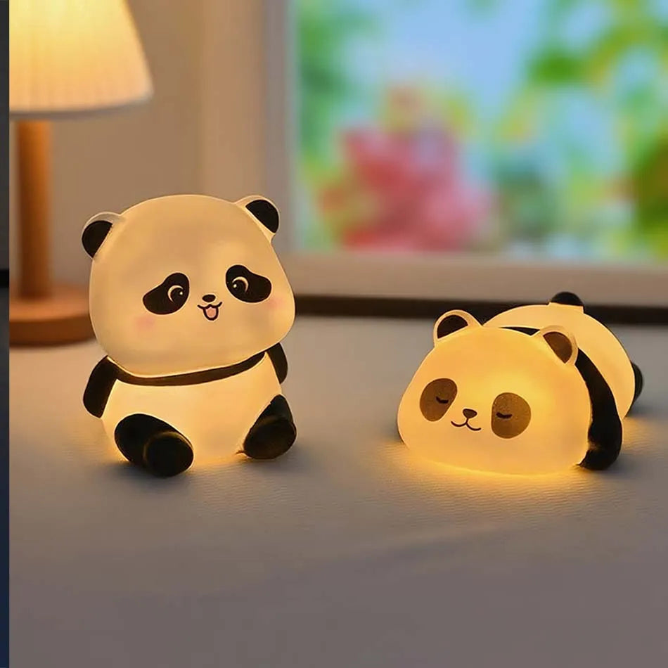 Panda Night Light – LED Kids Bedside Lamp & Room Decor