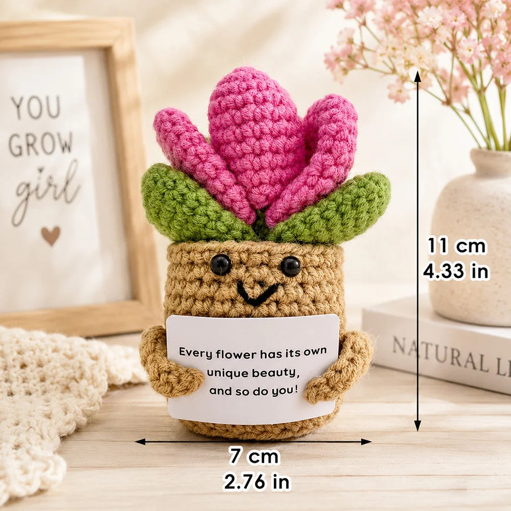 Crochet Pocket Hug – Handmade Knitted Plush Doll