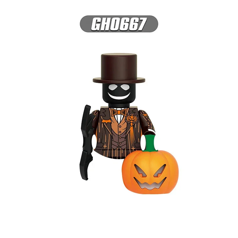 Halloween Building Blocks Horror Mini Figure Brick Set