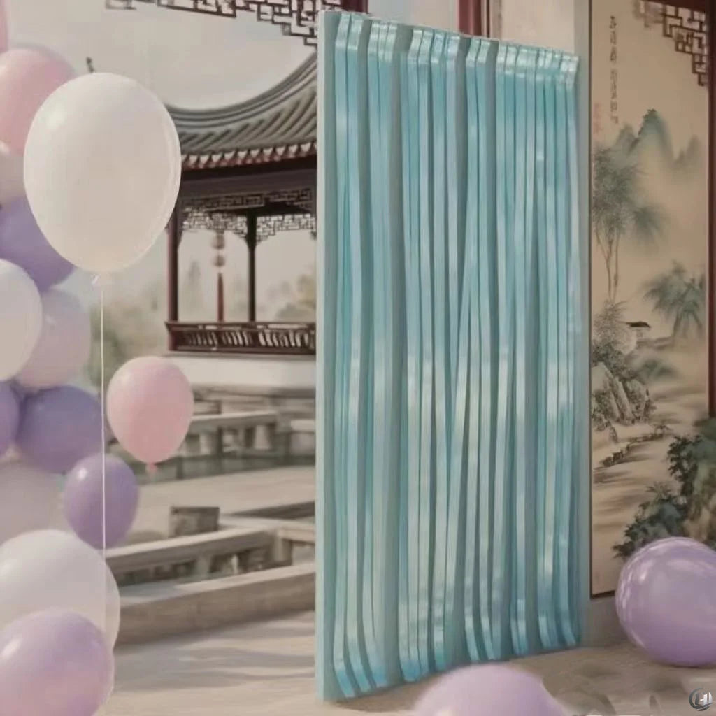 Metallic Foil Fringe Curtain – 1×2M Party Backdrop