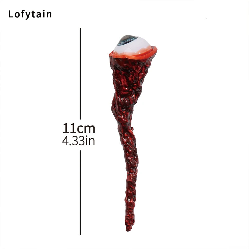 Halloween Eyeball Horror Prop, Scary Costume Accessory for Parties