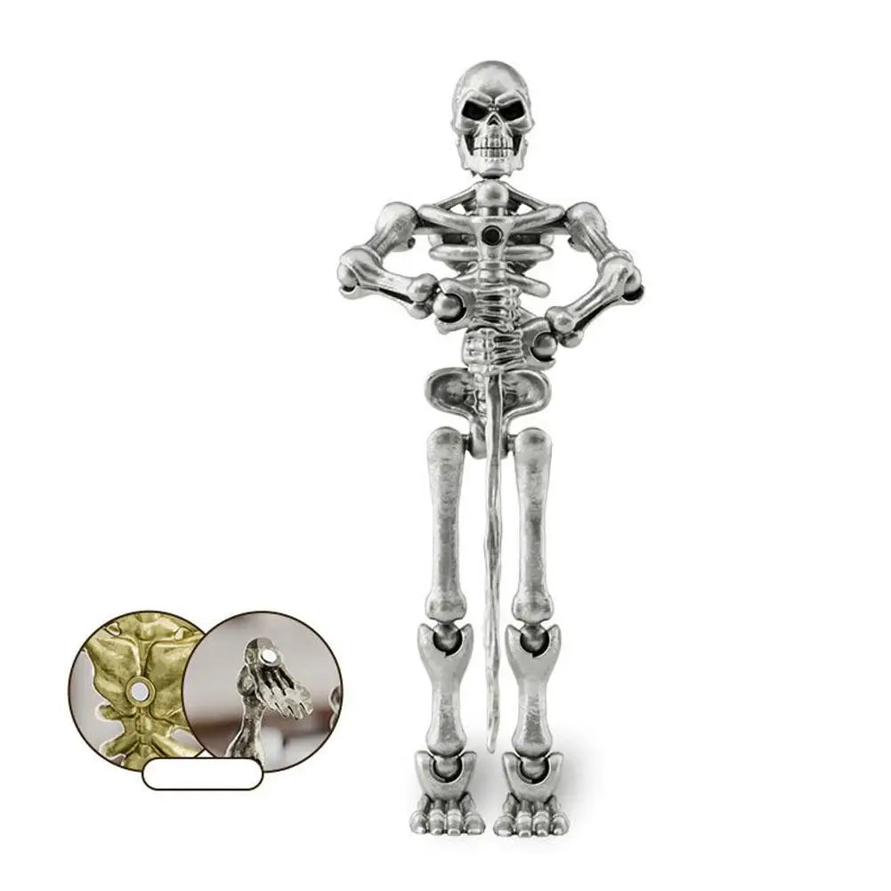 Magnetic Skeleton Toy – Posable Halloween Assembly Figure