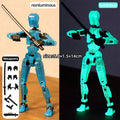 Movable Robot Figure – Multi-Jointed 3D Printed Model