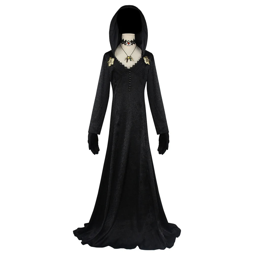 Vampire Lady Costume – Women’s Halloween Gothic Dress