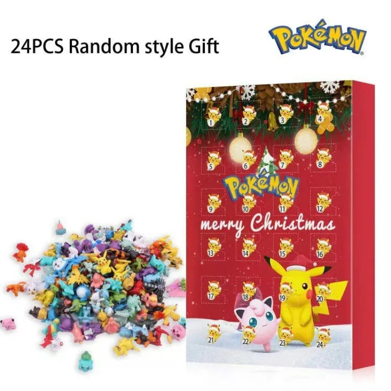 Anime Mini Figures – 24-Piece PVC Collectible Surprise Set
