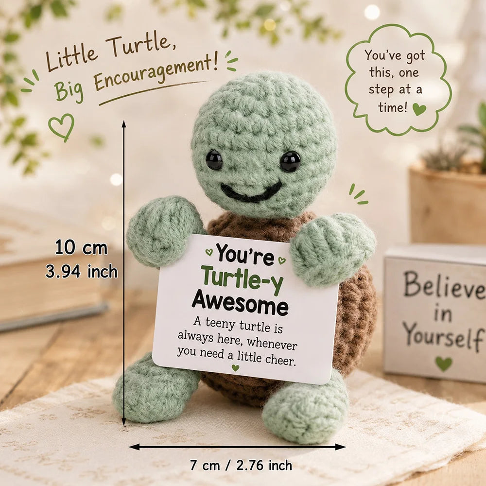 Crochet Pocket Hug – Handmade Knitted Plush Doll