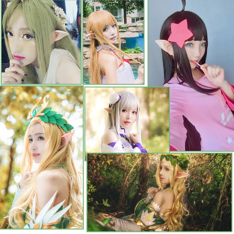 Elf Ears for Cosplay – Latex Fairy Costume Accessories