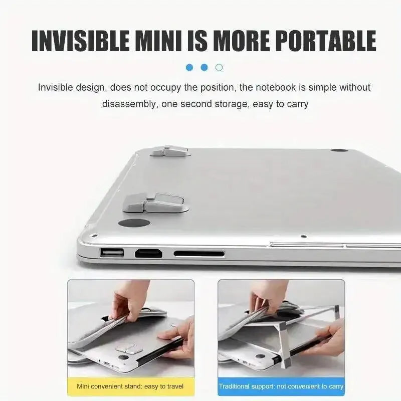 Laptop Stand – Portable Desk Riser & Keyboard Support Set