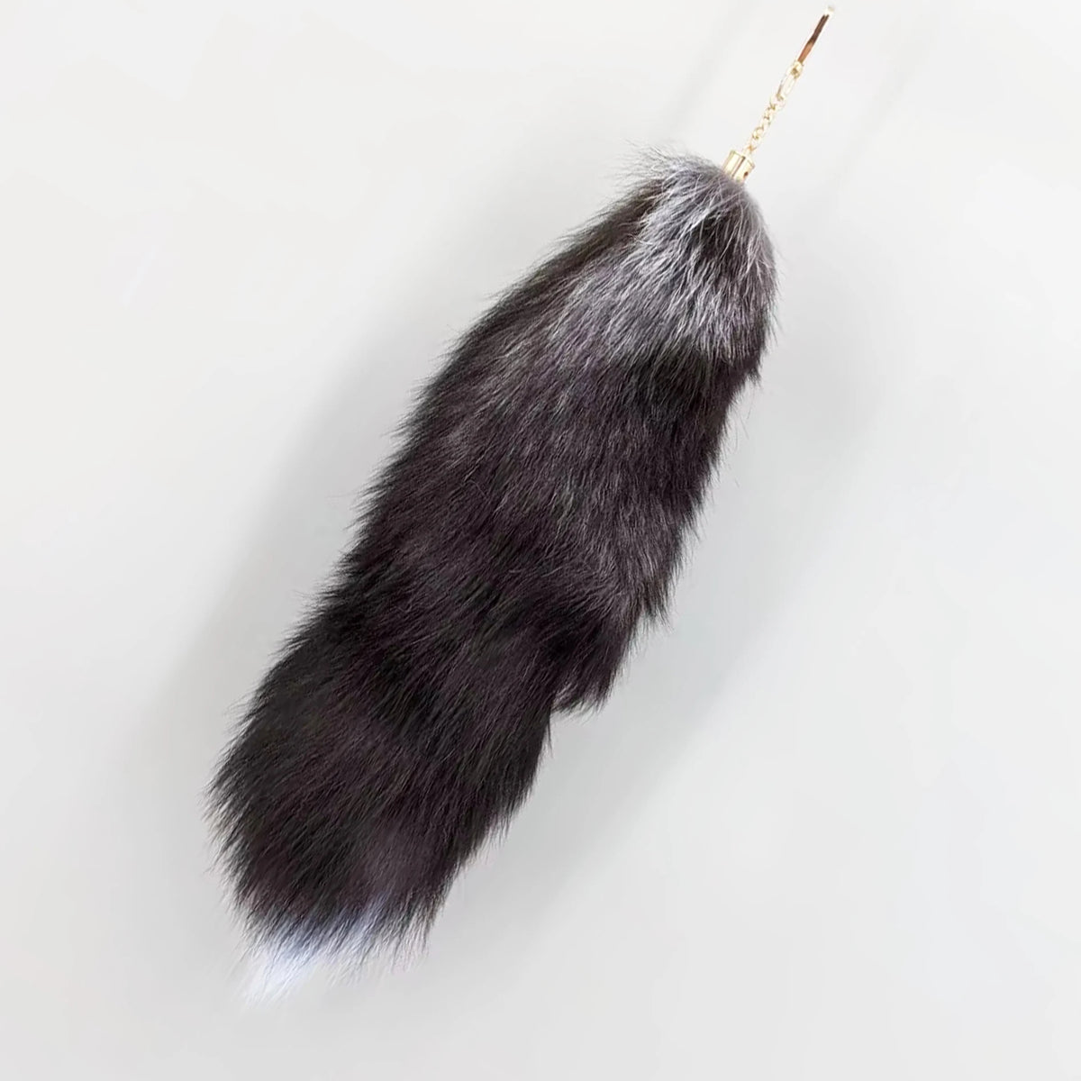 Fox Tail Keychain for Women Furry Y2K Car Accessory