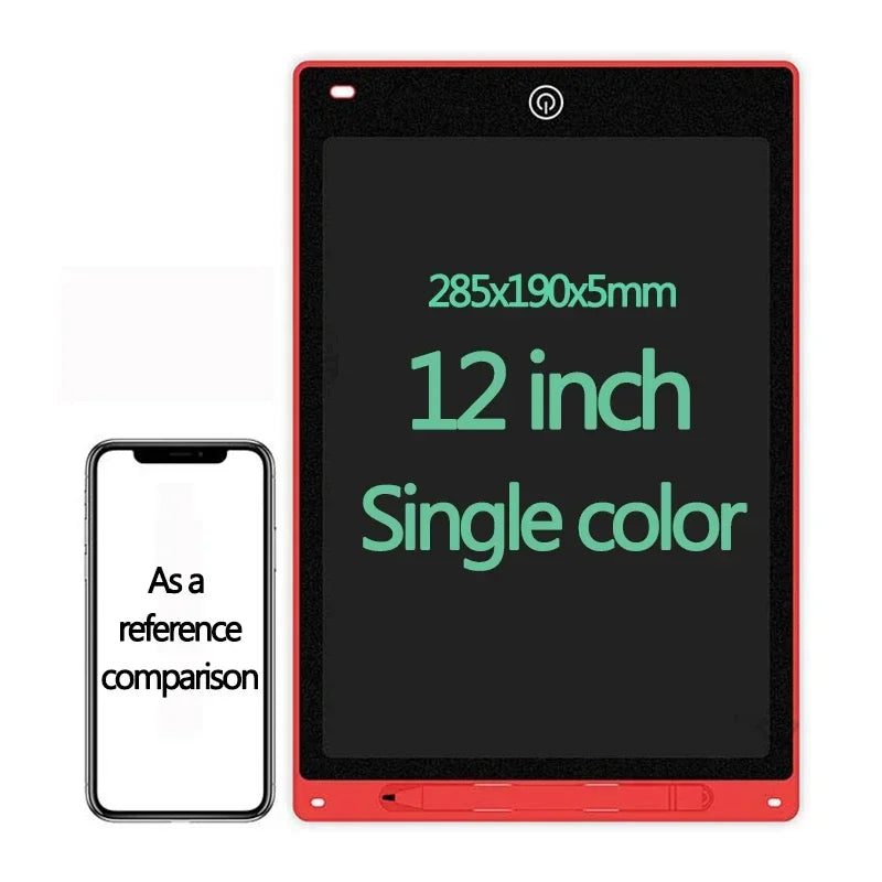 LCD Writing Tablet, Reusable Drawing Board for Kids