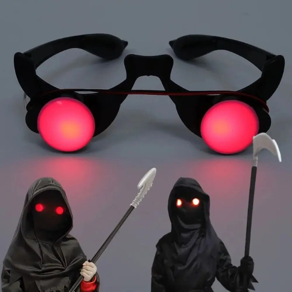 Halloween Horror Glasses Red Eye