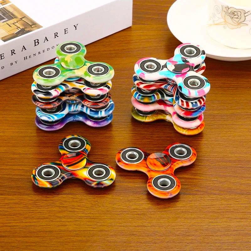 Colorful Fidget Spinner Rainbow Hand Spinner Finger Toy