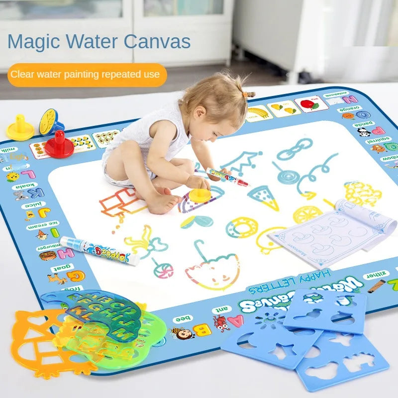 Water Drawing Mat – Reusable Magic Doodle Mat for Kids