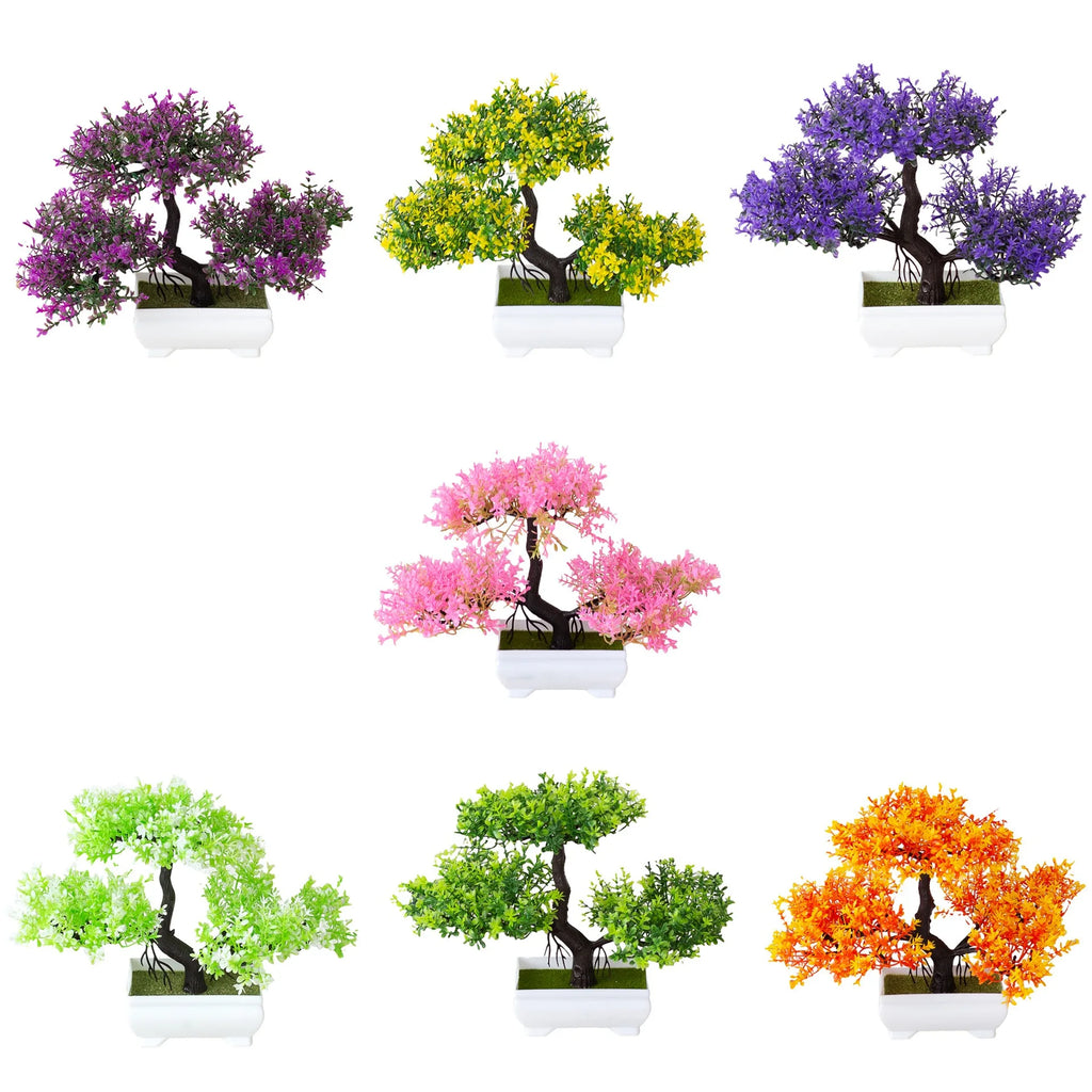 Artificial Bonsai Tree – Faux Indoor Plant Home Decoration