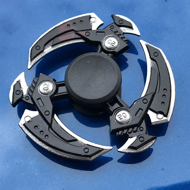 Colorful Metal Fidget Spinner – Zinc Alloy Hand Spinner for Adults