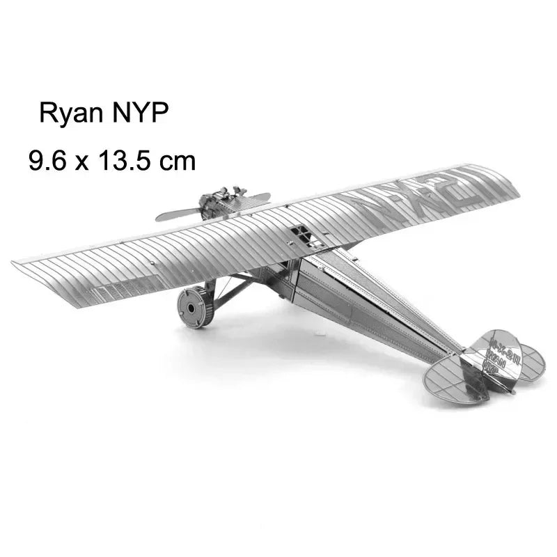 3D Metal Puzzle – DIY Aircraft & Helicopter Model Kit