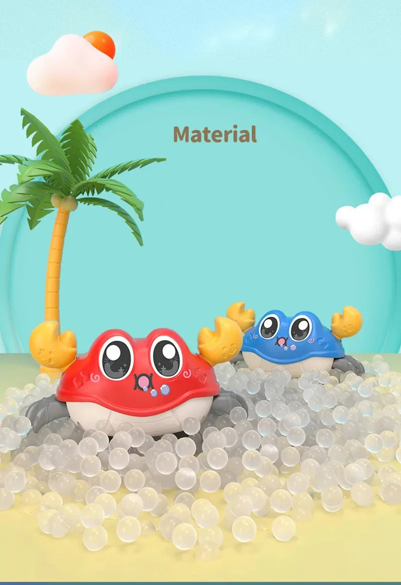 Crawling Crab Baby Toy – Interactive Tummy Time Sensory Toy