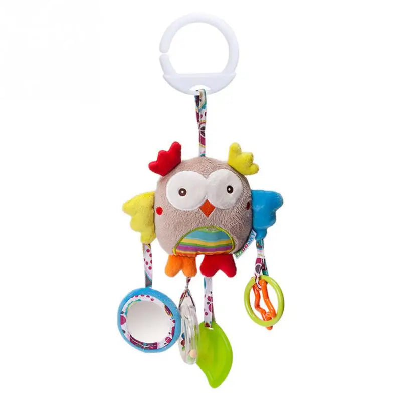 Baby Stroller Toy – Plush Animal Hanging Rattle