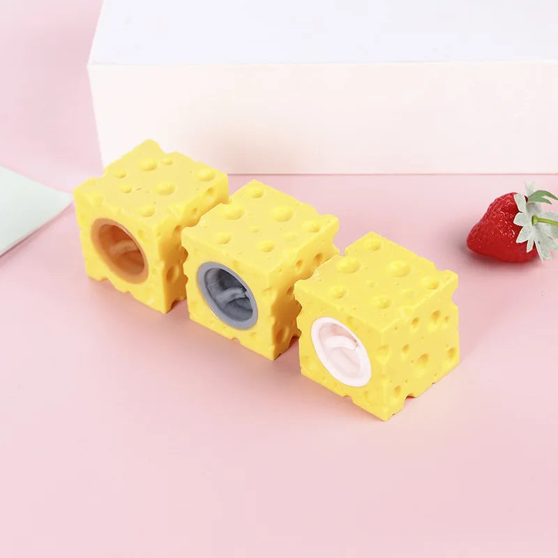 Pop Up Mouse Toy – Funny Cheese Squeeze Fidget