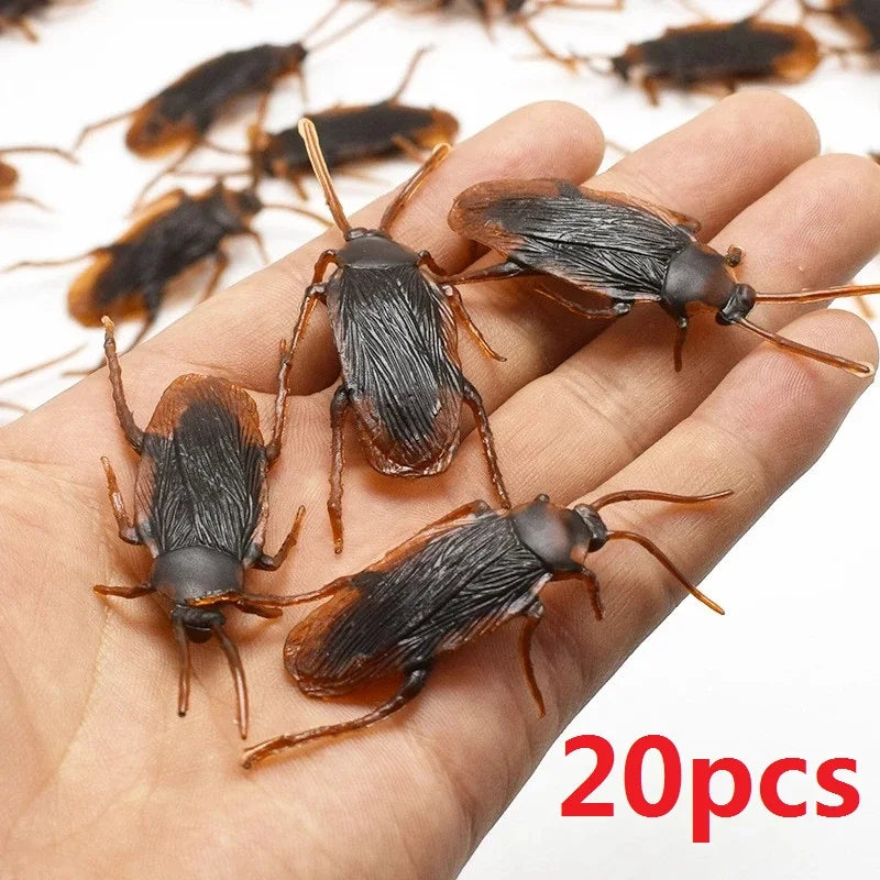 Halloween Cockroach Prank Toy – Fake Bug Props