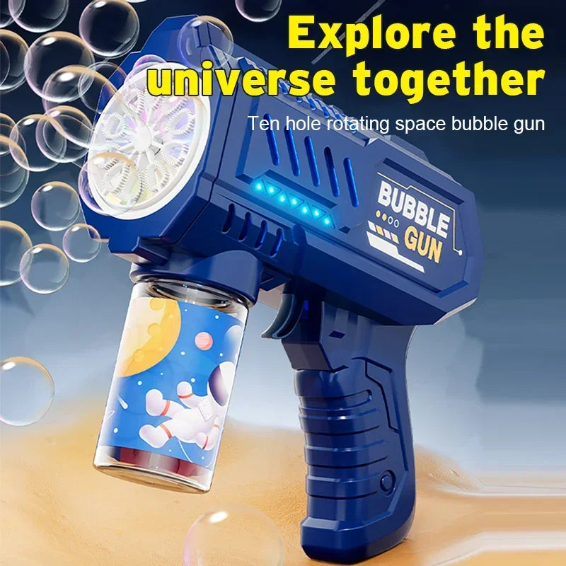 Bubble Gun Toy – Automatic Bubble Blower Machine for Kids