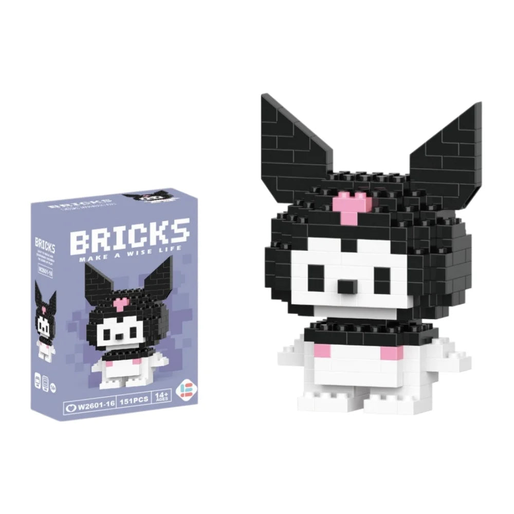 Cartoon Building Blocks – Mini ABS Assembly Brick Set