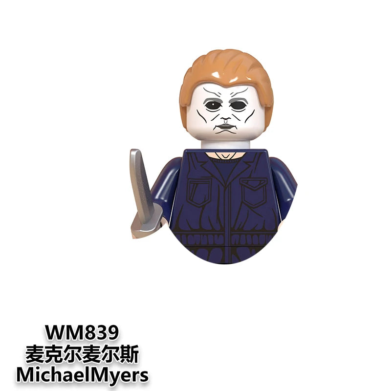 Halloween Building Blocks Horror Mini Figure Brick Set