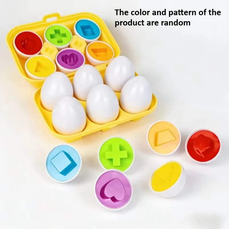 Color and Shape Matching Toy with Storage Box for Toddlers