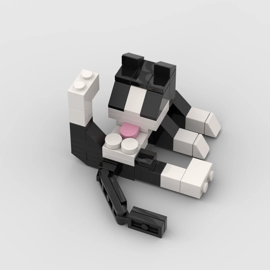 Animal Building Blocks – 62-Piece DIY Cat Building Brick Set