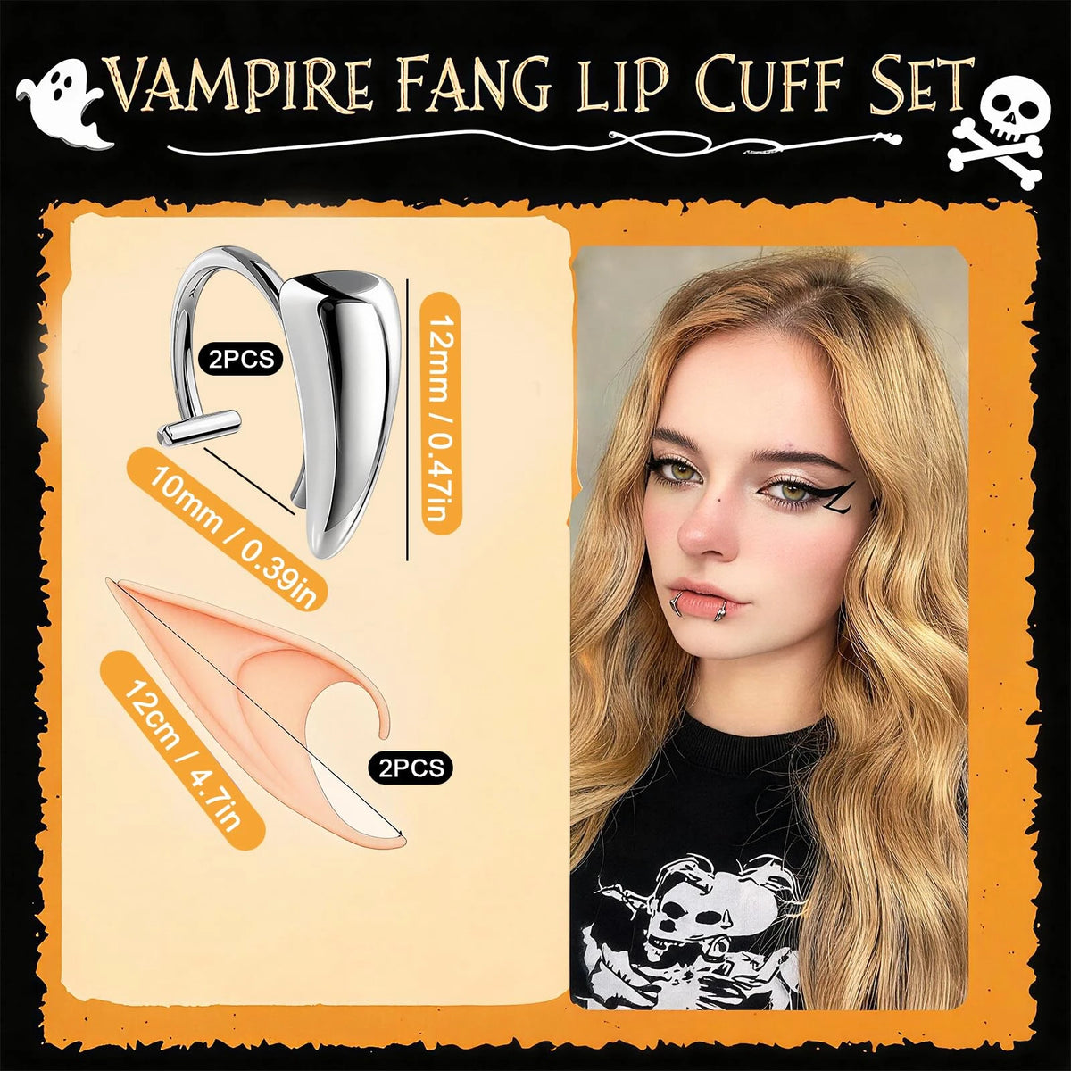 Elf Ears Costume – Soft Pointed Fairy Cosplay Accessories