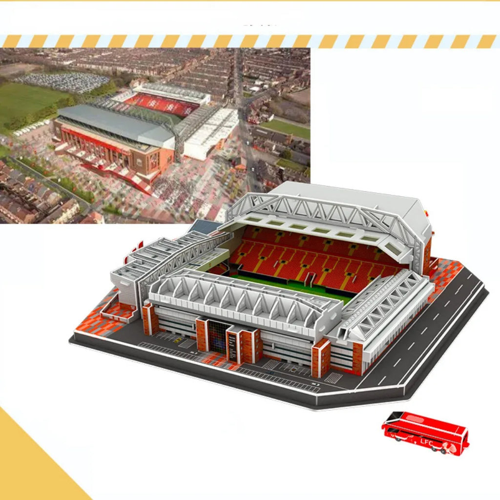 3D Stadium Puzzle – Paper Football Model for Fans