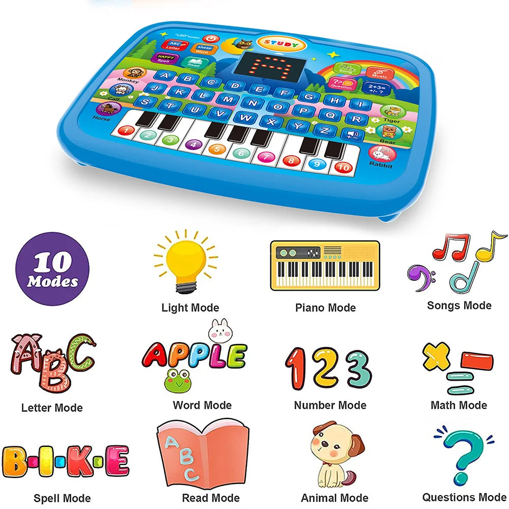 Kids Learning Tablet – Educational Literacy & Math Toy