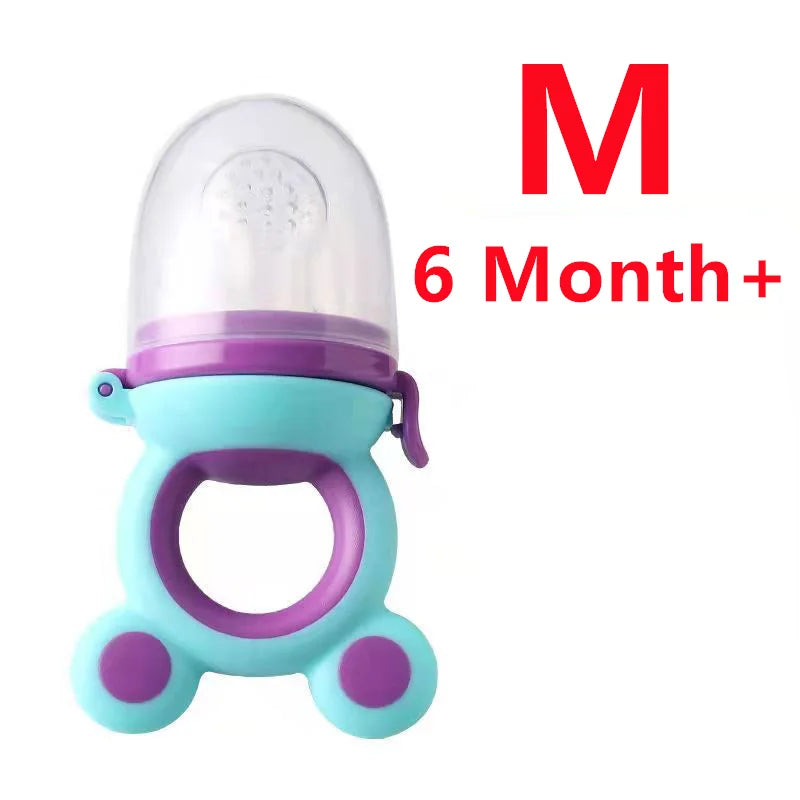 Baby Fruit Feeder – Silicone Food Nibbler & Teether