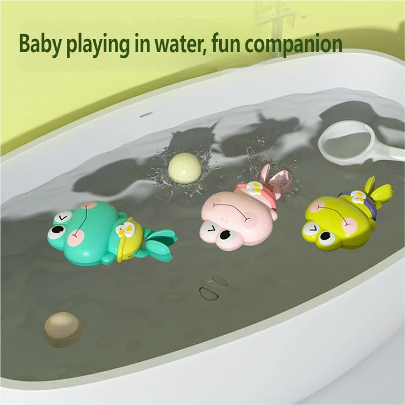 Clockwork Frog Bath Toy – Floating Toy for Kids & Toddlers