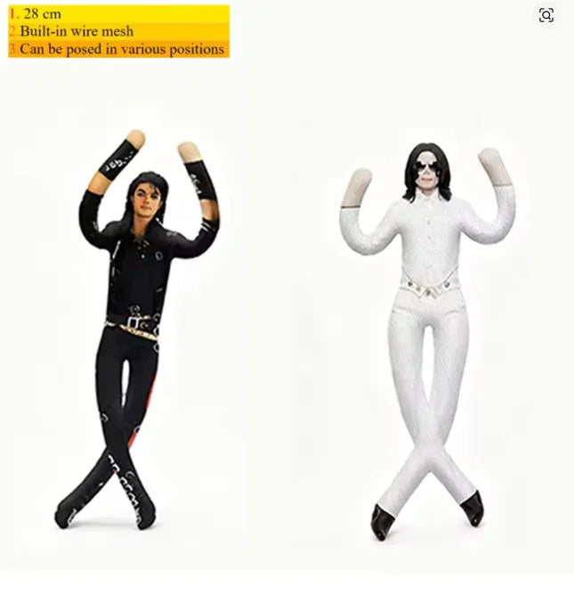 Poseable Plush Doll Movable Joint Collectible Figure for Display