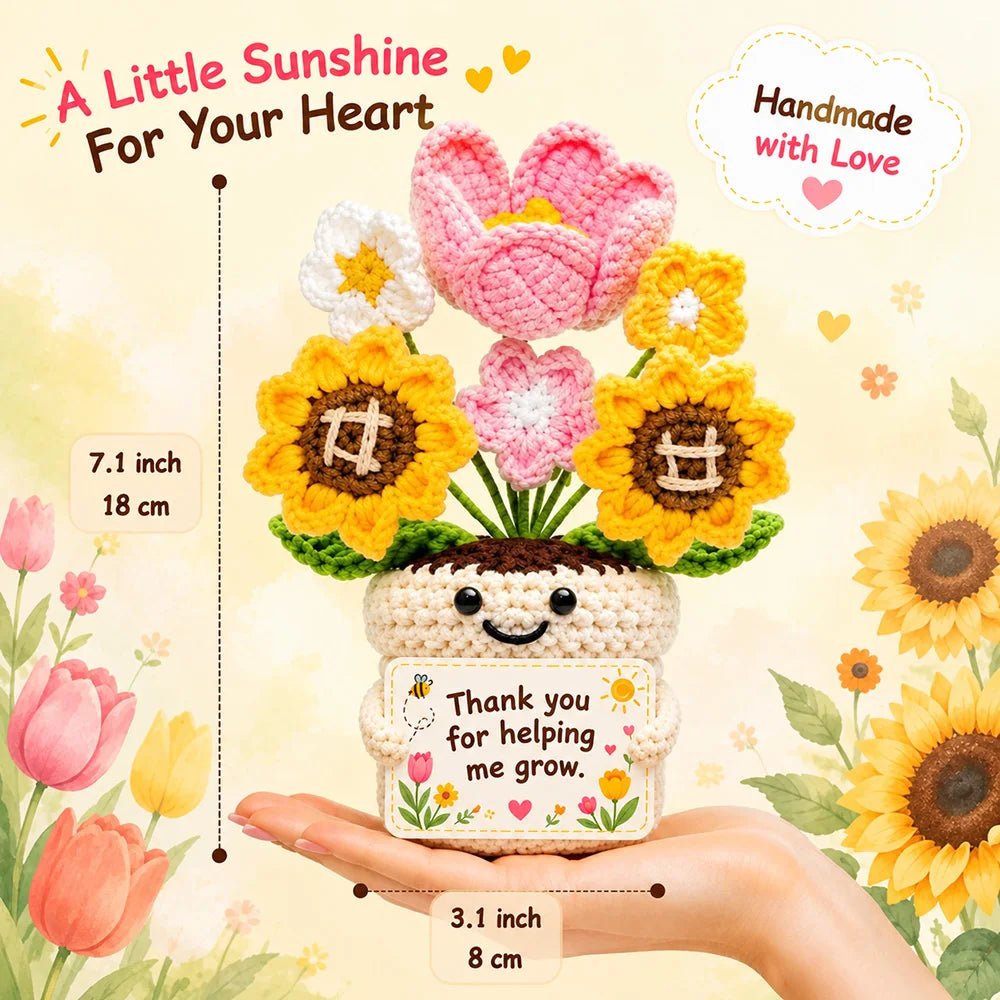 Crochet Pocket Hug – Handmade Knitted Plush Doll